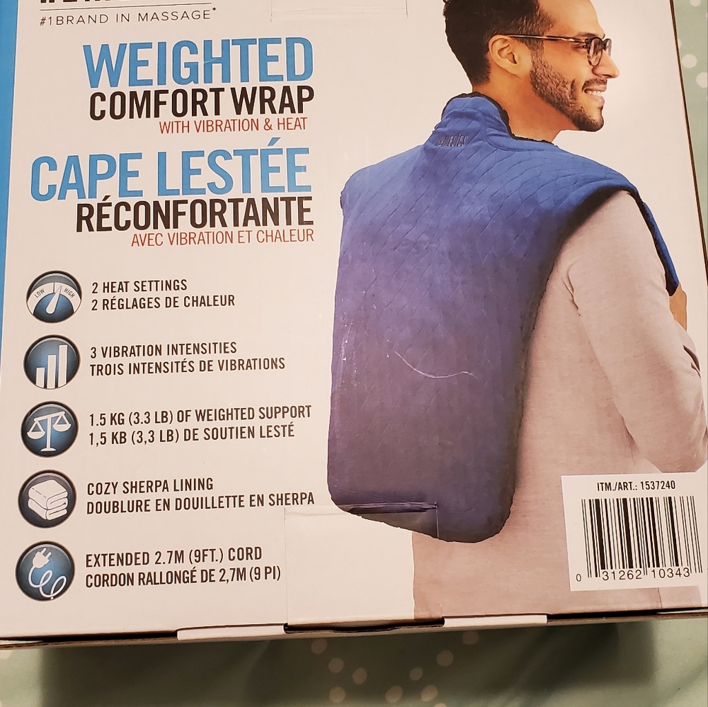 Weighed  comfort wrap